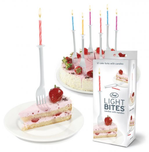 Svíčka na dort - vidlička 12 ks