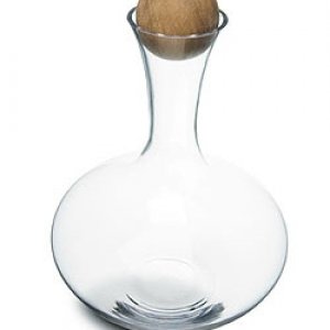 Karafa s dřevěným uzávěrem (2l)