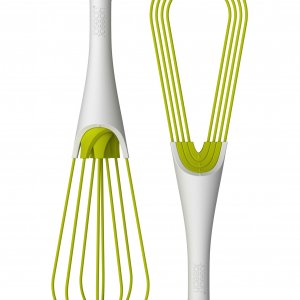 Skládací metlička Twist Whisks bílá,zelená