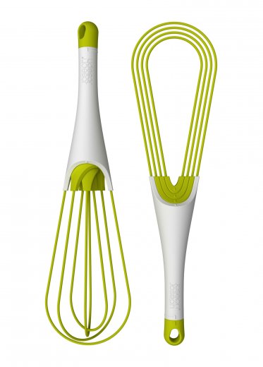 Skládací metlička Twist Whisks bílá,zelená