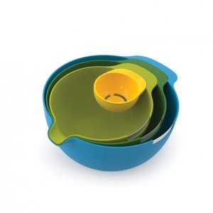 Sada kuchyňských misek a oddělovače žloutků Nest™ Mix