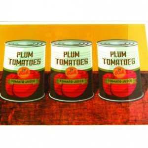 Skleněná deska TYPHOON Plum Tomatoes, 30x40 cm
