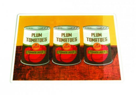 Skleněná deska TYPHOON Plum Tomatoes, 30x40 cm