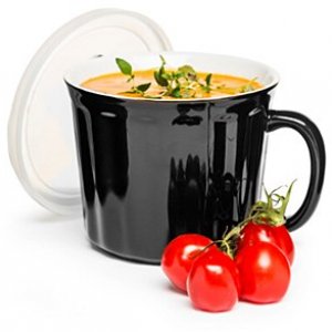 Hrnek na polévku SAGAFORM Soup Mug 0.5l - černý
