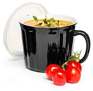 Hrnek na polévku SAGAFORM Soup Mug 0.5l - černý