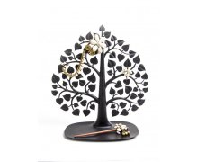 Stojan na šperky Qualy Tree - černý