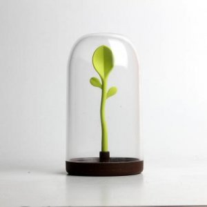 Dóza na potraviny s lžičkou Qualy Sprout Jar