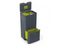 Koše na tříděný odpad JOSEPH JOSEPH IntelligentWaste™ Totem 60 - grafitově šedá