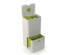 Koše na tříděný odpad JOSEPH JOSEPH IntelligentWaste™ Totem 60 - slonovinová