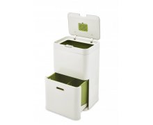 Koše na tříděný odpad JOSEPH JOSEPH IntelligentWaste™ Totem 48 - slonovinová kost