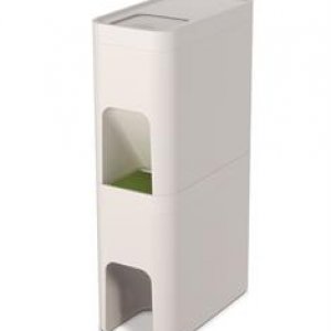 Koše na tříděný odpad JOSEPH JOSEPH IntelligentWaste™ Stack 48 - slonovinová