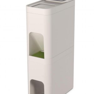 Koše na tříděný odpad JOSEPH JOSEPH IntelligentWaste™ Stack 52 - slonovinová