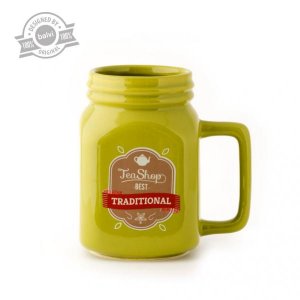 Hrnek BALVI Mason Mug, limetkový