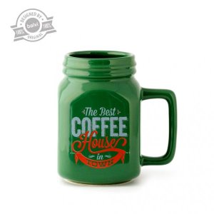 Hrnek BALVI Mason Mug, zelený