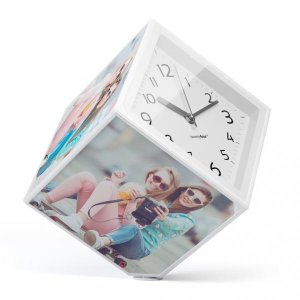 Rotující fotokostka s hodinami BALVI Photo-Clock