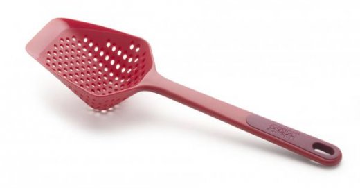 Cedníková lžíce JOSEPH JOSEPH Scoop™Plus - malá/červená