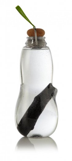 Filtrační láhev s binchotanom BLACK-BLUM Eau Good, 800ml, se zelenou značkou