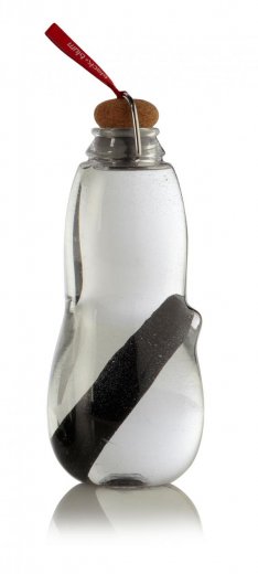 Filtrační lahev s binchotanem BLACK-BLUM Eau Good, 800ml, s červenou značkou