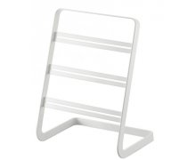 Stojan na náušnice YAMAZAKI Tower Earring Stand - bílý