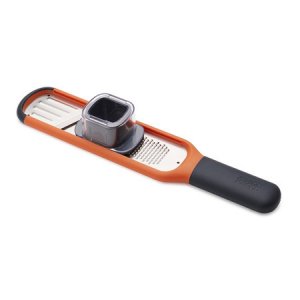 Struhadlo s plátkovačem JOSEPH JOSEPH Handi-Grate™, oranžové