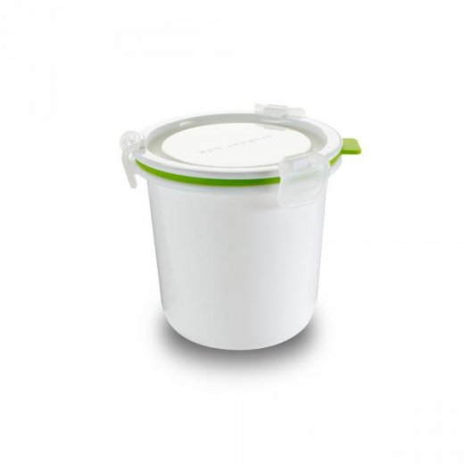 Lunch Pot Single BLACK-BLUM, 685 ml, bílý/zelený