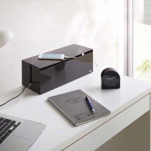 Box na nabíječky Yamazaki Web Cable Box - černý