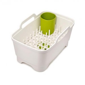 Umývací nádoba s odkapávačem JOSEPH JOSEPH Wash&Drain™ Plus - bílá