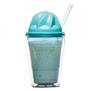 Pohár SAGAFORM Sweet Milkshake, zelený
