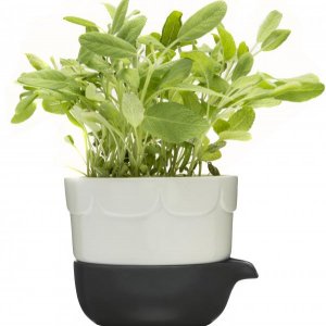 Květináč SAGAFORM Green, šalvějově zelená