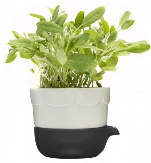 Květináč SAGAFORM Green, šalvějově zelená