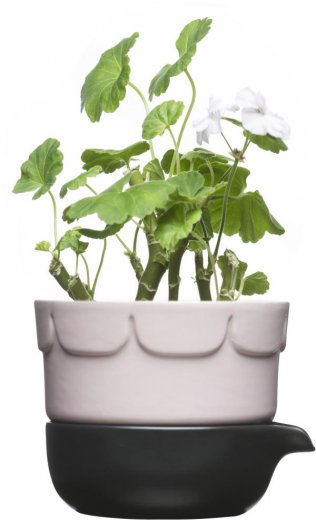 Květináč SAGAFORM Green, světle růžový