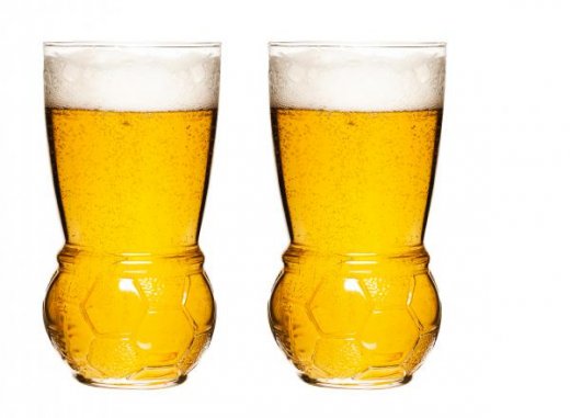 Poháry na pivo SAGAFORM Football Glass
