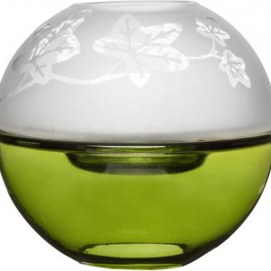 Svícen  SAGAFORM Shine Globe, zelený