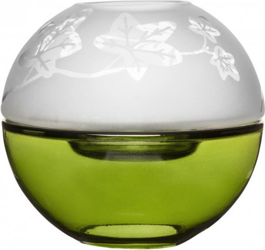 Svícen  SAGAFORM Shine Globe, zelený