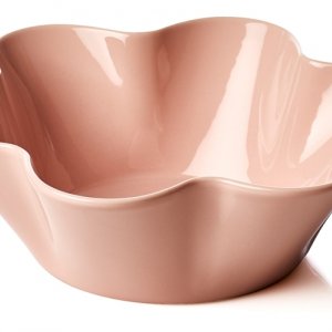 Porcelánová miska SAGAFORM Piccadilly květ, růžová