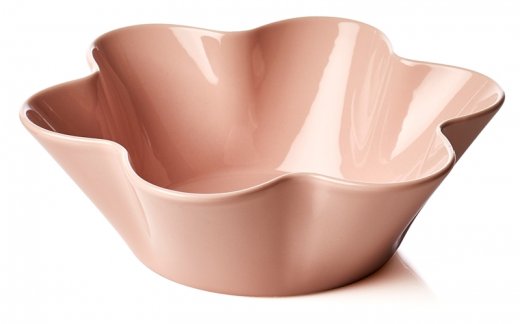 Porcelánová miska SAGAFORM Piccadilly květ, růžová