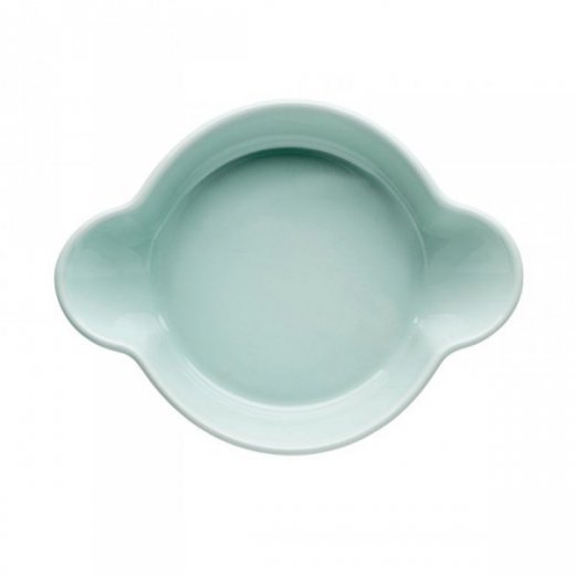 Porcelánové misky SAGAFORM Piccadilly ušaté menší, tyrkysové 2 ks