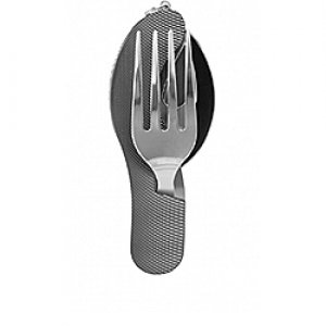 Kompaktní kempinkový příbor INVOTIS Foldable Camping Cutlery