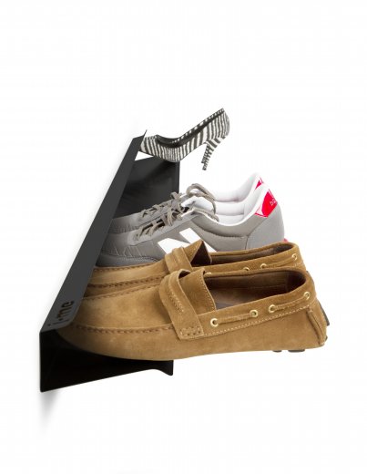 Stojan na boty J-ME Nest Shoe Rack černý 120 cm