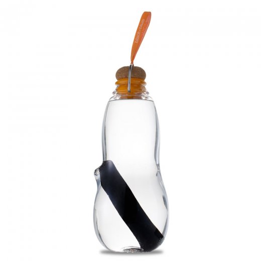 Filtrační láhev s binchotanom BLACK-BLUM Eau Good, s oranžovou značkou