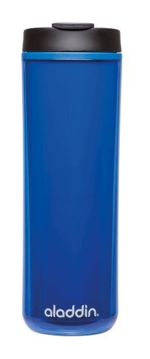 ALADDIN Plastový termotermohrnek izolace dvojitá stěna 470ml modrý