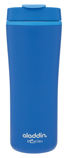 ALADDIN Recycled & Recyclable termohrnek Flip-Seal™ 350ml modrý