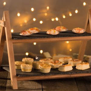 Servírovací stojan (dřevo, břidlice) KITCHEN CRAFT Artesa