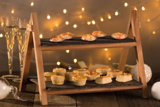 Servírovací stojan (dřevo, břidlice) KITCHEN CRAFT Artesa