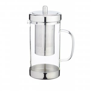 Čajová konvice (nerez-sklo) 1l., KITCHEN CRAFT Le´Xpress
