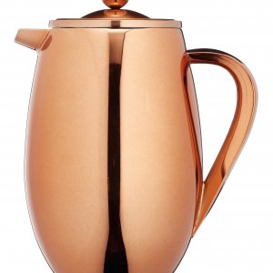 Dvouplášťový french press (měď/nerez), 1l., KITCHEN CRAFT Le´Xpress