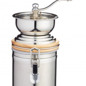 Nerezový retro mlýnek na kávu KITCHEN CRAFT Le´Xpress