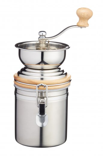Nerezový retro mlýnek na kávu KITCHEN CRAFT Le´Xpress