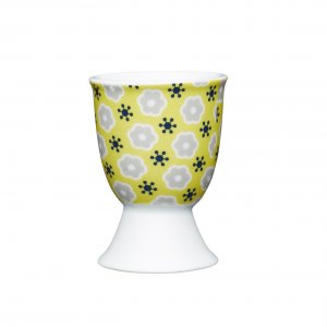 Pohárek na vajíčko KITCHEN CRAFT Egge Cup Flora (porcelán)