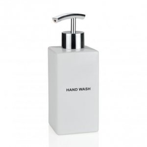 Keramický dávkovač tekutého mýdla ANDREA HOUSE Hand Wash, bílý